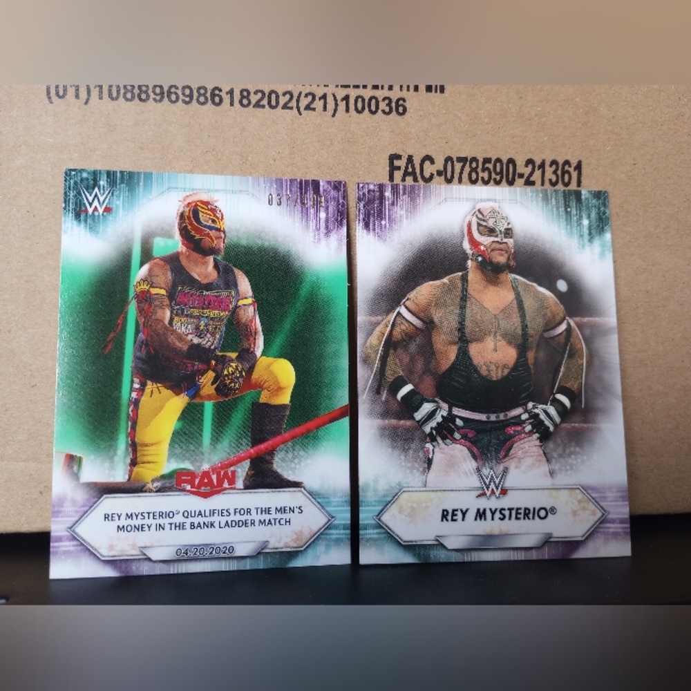 Rey Mysterio 2021 Topps Wrestling Card Lot